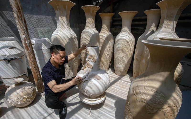 The pottery craft (Photo: Son Ha)