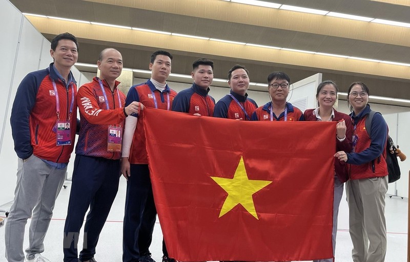 On September 25 alone, Vietnamese athletes bring home first silver and three bronze medals. (Photo: VNA)