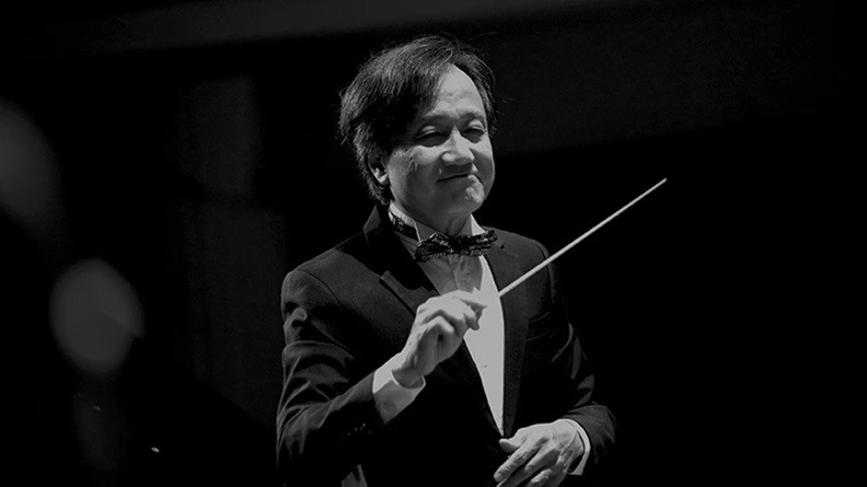 The orchestrator and conductor of the event is Meritorious Artist Tran Vuong Thach. (Photo: HBSO)