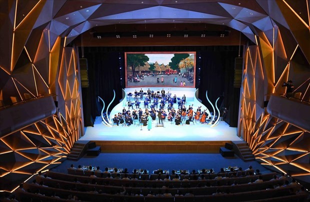 A performance in Ho Guom Opera in Hanoi. (Photo: VNA)