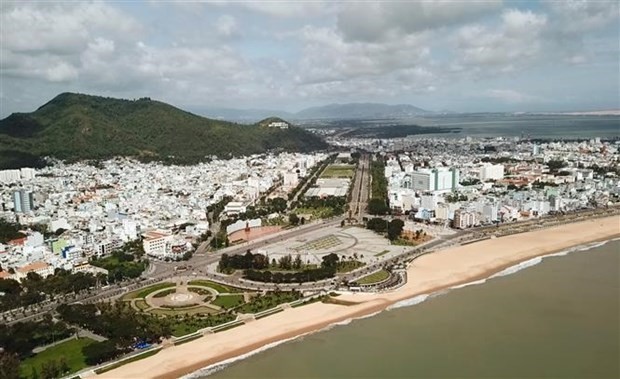 Quy Nhon city in the south central province of Binh Dinh (Photo: VNA)