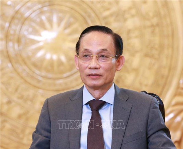 Secretary of the Communist Party of Vietnam (CPV) Central Committee and Chairman of the CPV Central Committee's Commission for External Relations Le Hoai Trung. (Photo: VNA)