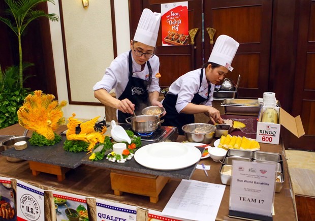 Chefts take part in Da Nang Chef Talent Competition 2023 (Photo:VNA)