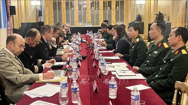 An overview of the third Vietnam-France defence strategy and cooperation dialogue (Photo: VNA)