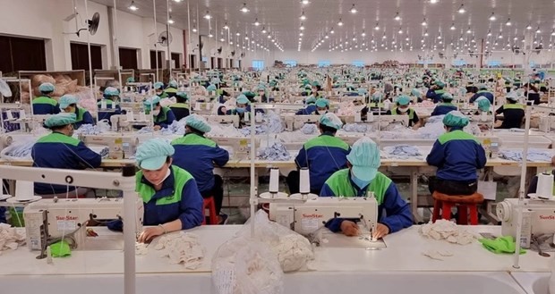 A factory in the Du Long Industrial Park in Thuan Bac district, Ninh Thuan province (Photo: VNA)