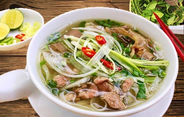 CNN Travel has listed pho (beef noodle soup) of Vietnam among its nominations for 20 of the best soups around the world. (Photo: hanoimoi.com.vn)