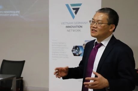 Prof. Dr. Nguyen Xuan Thinh, head of the research group at TU Dortmund University and Standing Vice Chairman of the federation of Vietnamese people associations in Germany (Photo: VNA)