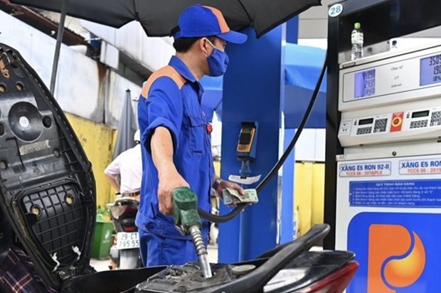 Petrol prices revised up by more than 700 VND per litre. (Photo: VNA)