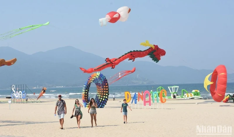 The festival will feature an artistic kite show, scheduled to be held from July 17-19. (Photo: Anh Dao)