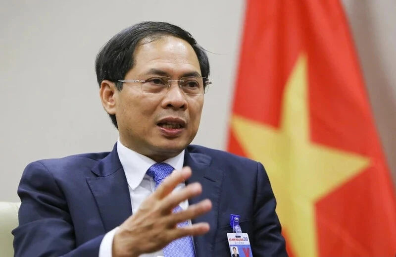 Minister of Foreign Affairs Bui Thanh Son (Photo: VNA)
