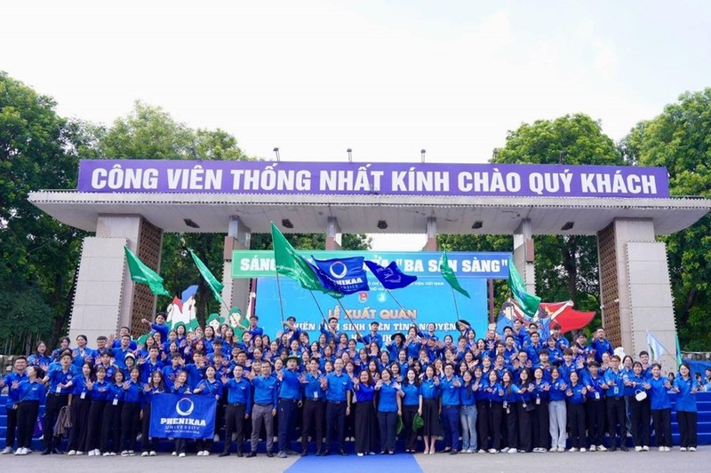 At the opening ceremony (Photo: baovanhoa.vn)