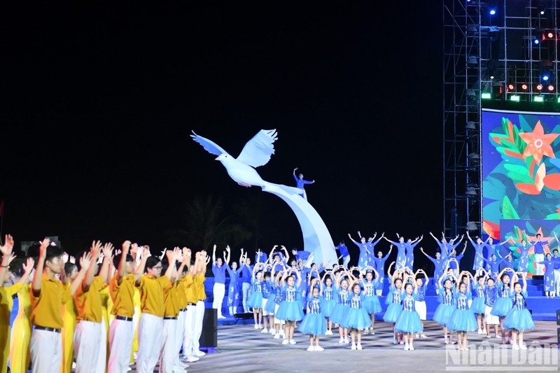 At the opening ceremony