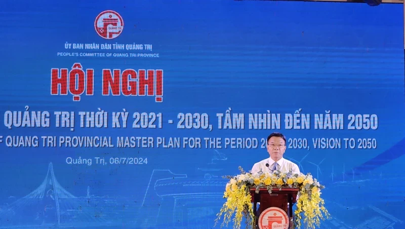 Deputy Prime Minister Le Thanh Long speaks at the conference. (Photo: NDO) 