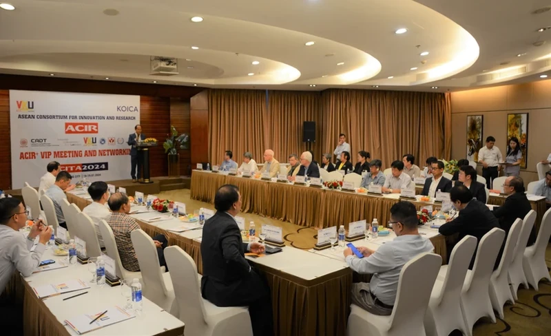 The second ASEAN Consortium for Innovation and Research (ACIR) plus forum in Da Nang city on July 18. (Photo: VNA)