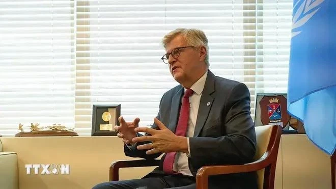 UN Under-Secretary-General for Peace Operations Jean-Pierre Lacroix (Photo: VNA)