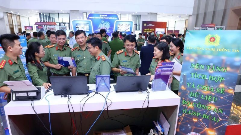 Exhibition on Digital Transformation in the People’s Public Security Force.