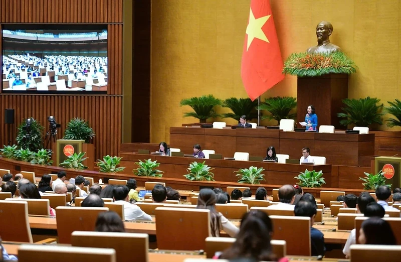 At the ongoing eighth session of the 15th National Assembly (Photo: VNA)