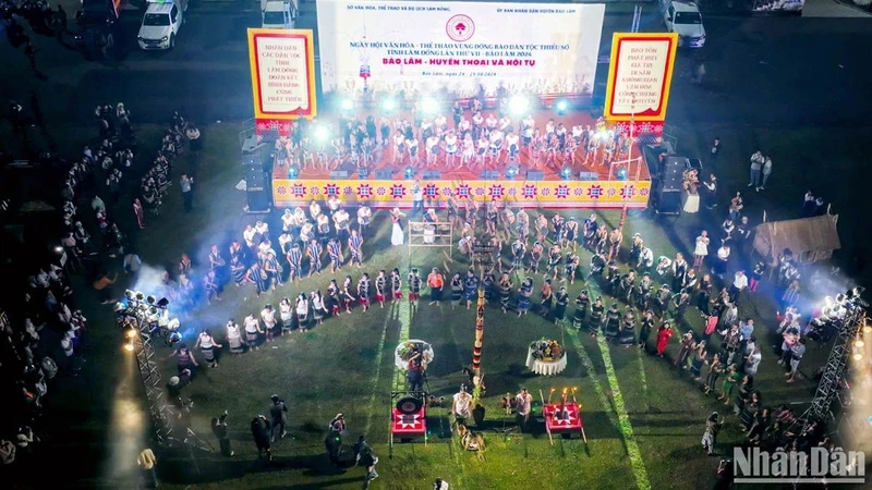 An overview of the opening ceremony