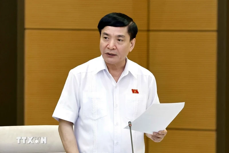 Bui Van Cuong was relieved from the posts of General Secretary of the NA, member of the NA Standing Committee, and NA deputy. (Photo: VNA)