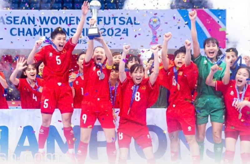 Vietnam wins 2024 ASEAN Women's Futsal Championship (Photo: ASEAN Football)