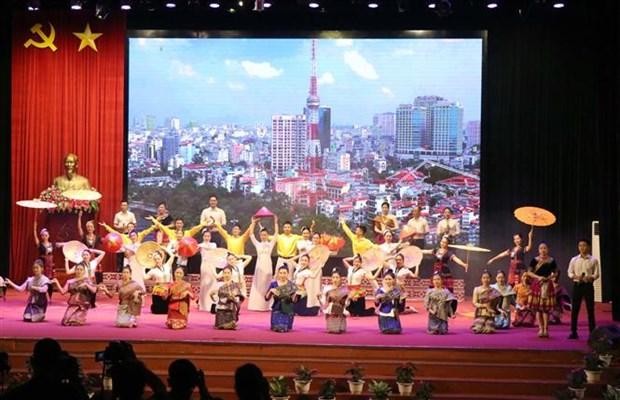 At the closing ceremony (Photo: VNA)