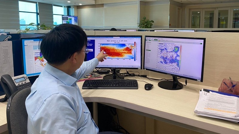 Assessing the intense heat conditions due to the influence of El Nino.