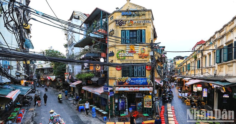 In Pictures: Hanoi's Old Quarter viewed from above