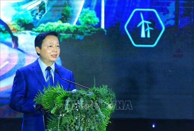 Deputy Prime Minister Tran Hong Ha speaks at the forum. (Photo: VNA)