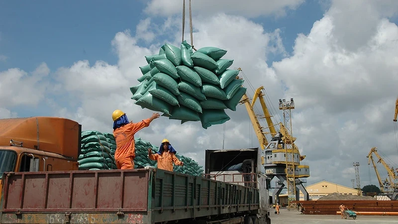 Rice exports was a bright spot in 2023.