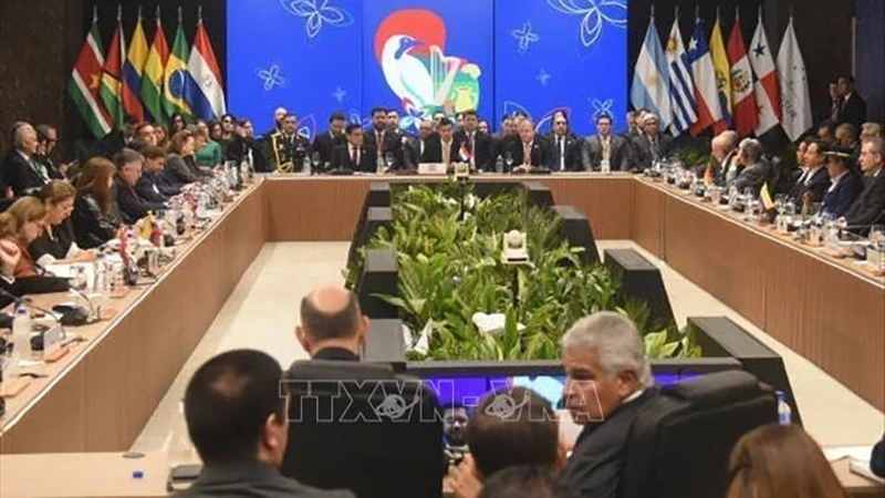 MERCOSUR Summit in Paraguay on July 8, 2024. (Photo: VNA)