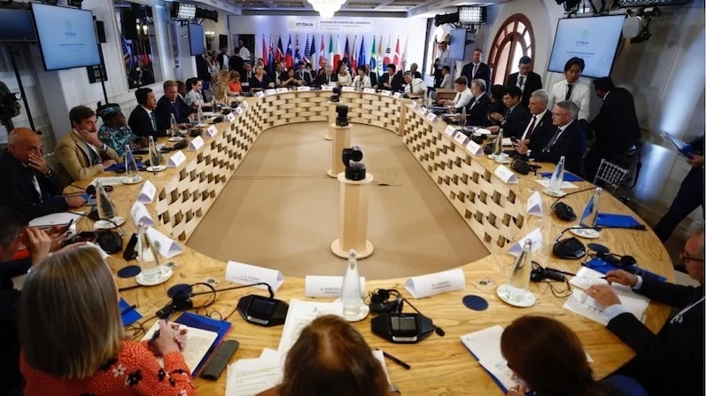 The Expanded G7 Trade Ministers' Meeting took place in Italy on July 16-17.