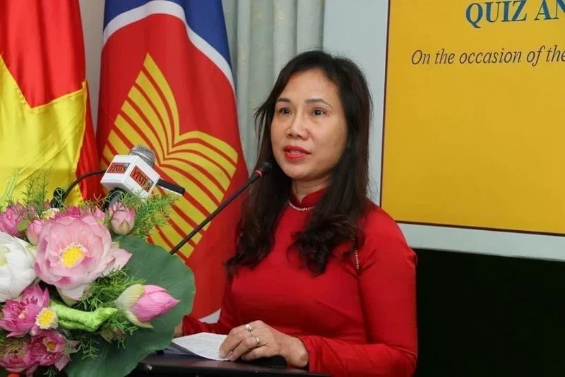 Vietnamese Ambassador to Sri Lanka Trinh Thi Tam (Photo: VNA) 