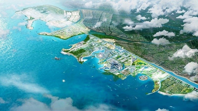 Perspective of Ninh Co Economic Zone in Nam Dinh Province.