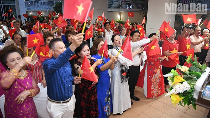 At the ceremony