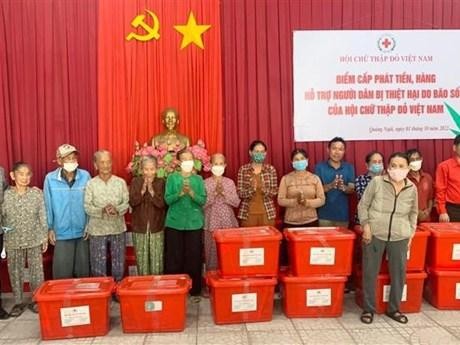 At the handover ceremony (Photo: VNA)