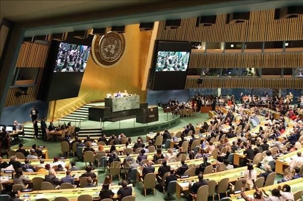 At the working session of the committee (Photo: VNA)