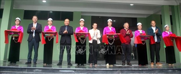 At the ribbon-cutting ceremony (Photo: VNA)