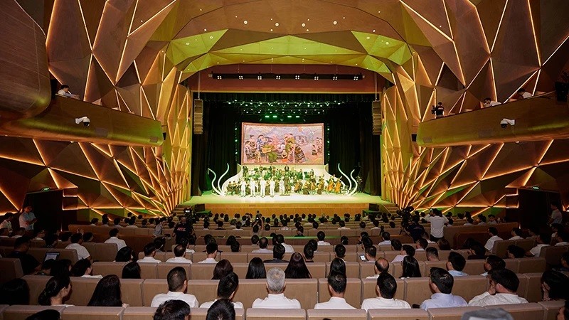 View inside Ho Guom Opera House.