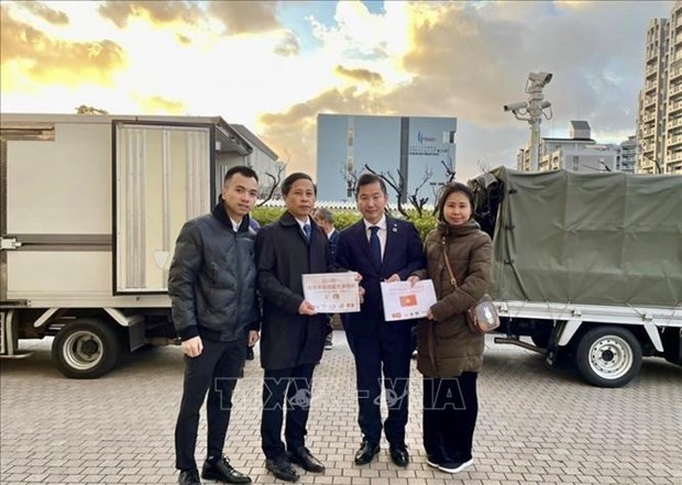 At the handover ceremony (Photo: VNA)