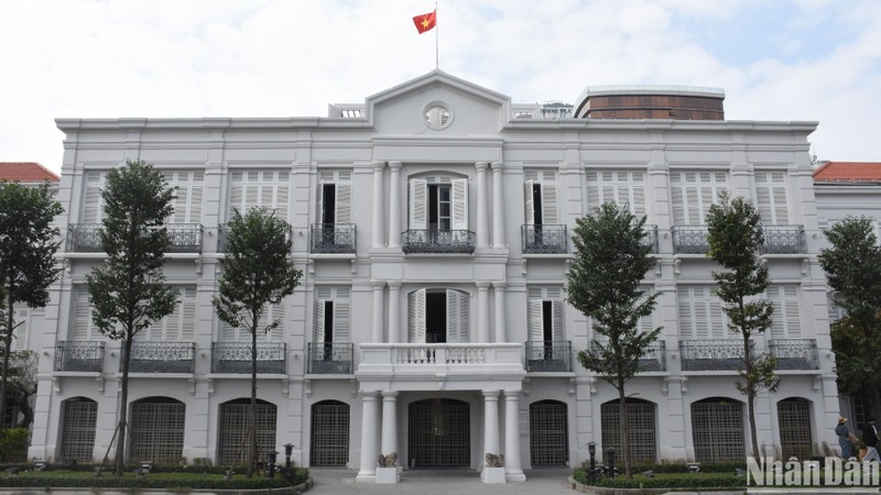 A corner of the current Da Nang Museum seen from Bach Dang Street. (Photo: ANH DAO)