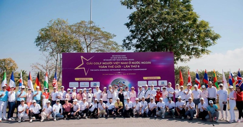 Overseas Vietnamese around the world participate in the 6th Overseas Vietnamese World Golf Championship (Photo: vnewstoday.com)