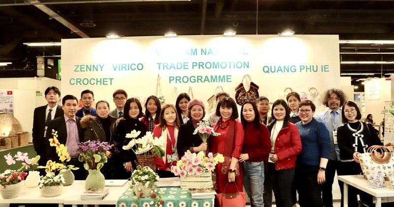 Sixty-five Vietnamese companies are displaying their products at Ambiente 2025. (Photo: VNA)