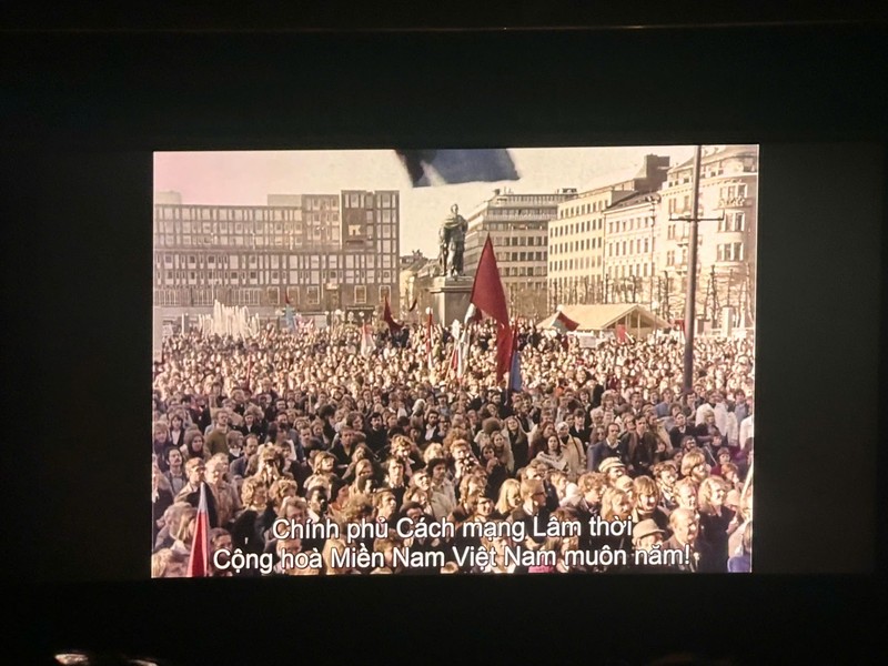 A scene in the documentary 'Victory Vietnam' (Chien Thang Cua Viet Nam).