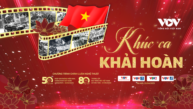 The special artistic performance will take place on the evening of April 25, in Hanoi. Photo: VOV