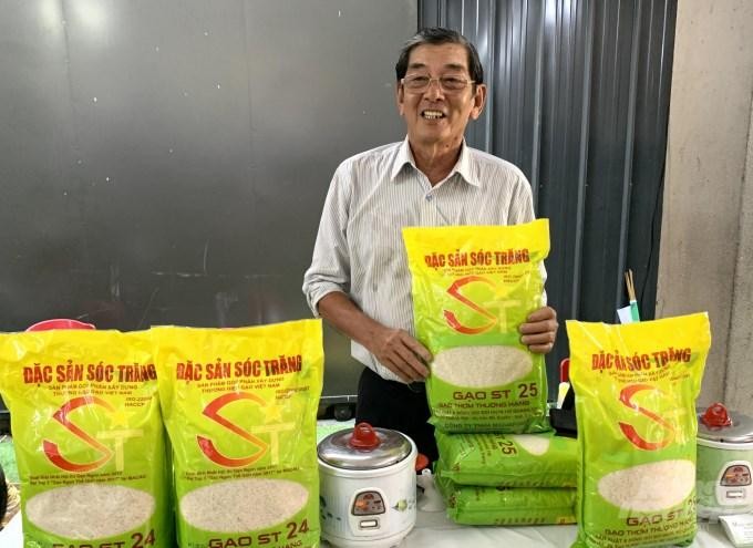ST24, ST25 rice trademarks protected in Australia (Photo: VNA)