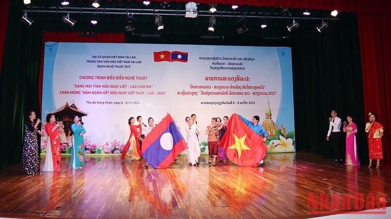 A performance staged at the event (Photo: NDO)