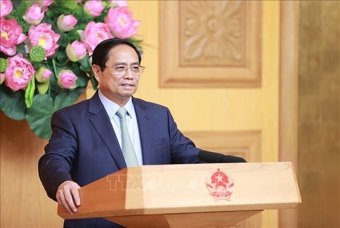 Prime Minister Pham Minh Chinh (Photo: VNA)