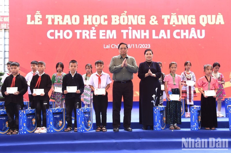 At the ceremony 