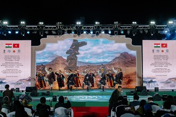 A performance at the programme (Photo: baovanhoa. vn)