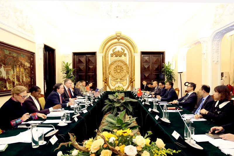 At the dialogue (Photo: Ministry of Foreign Affairs)